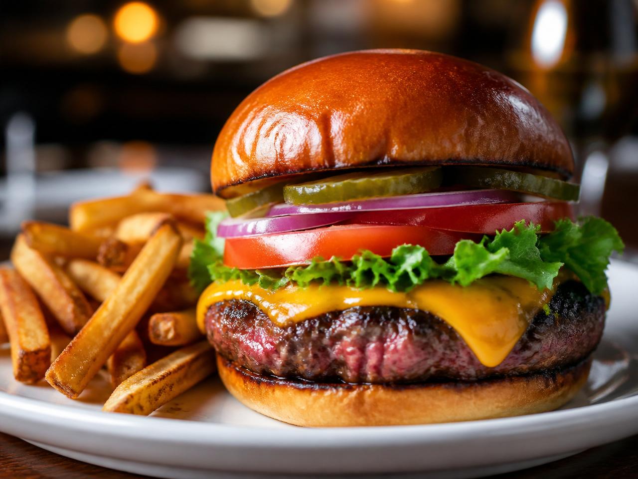 Char-Broiled Cheeseburger