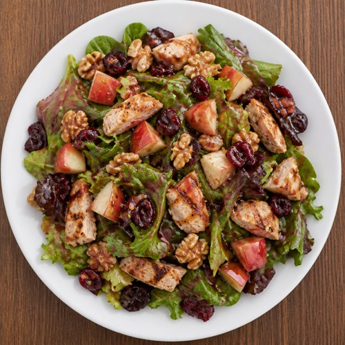 Apple Cranberry Walnut Salad