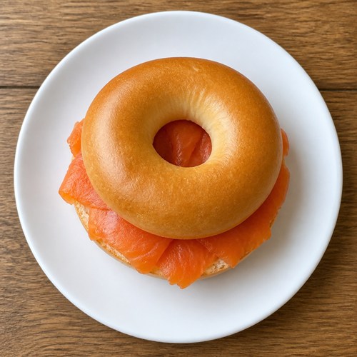 Bagel with Smoked Salmon