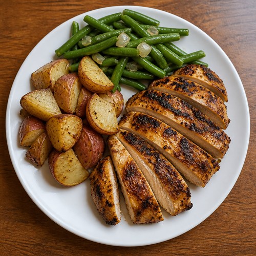 Grilled Chicken Dinner