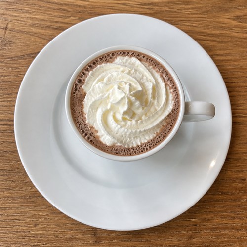 Hot Chocolate with Whipped Cream