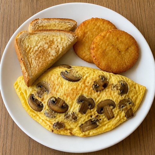 Mushroom Omelette