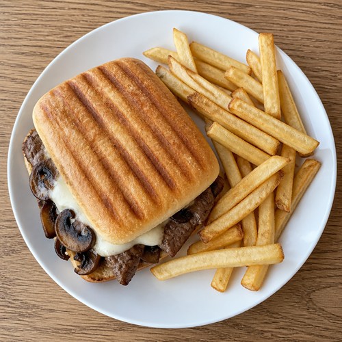 Roumanian Steak Panini